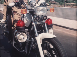 Archive still of a motorbike in Vietnam